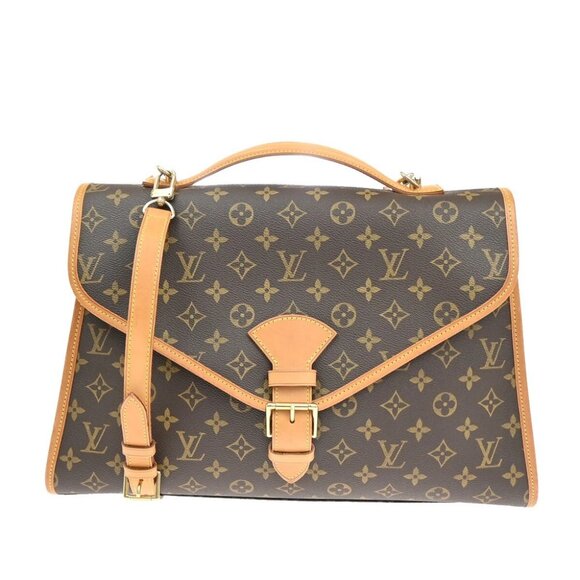 LOUIS VUITTON Beverly 2Way Shoulder Hand Bag Monogram Leather BN - Picture 1 of 16